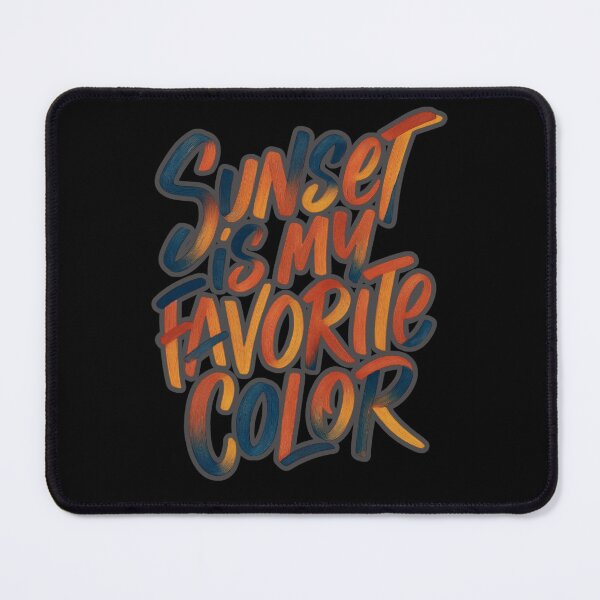 Item preview, Sunset Is My Favorite Color – Aesthetic Retro Quote designed and sold by MomentumbyOla.