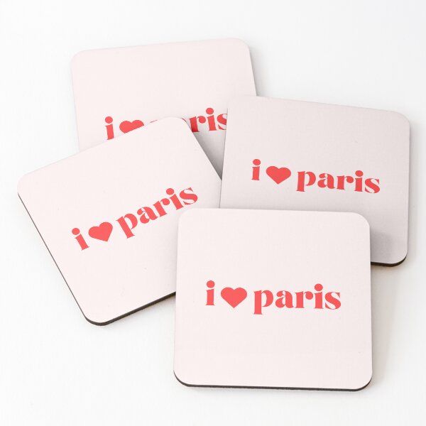 Item preview, I Love Paris Aesthetic Minimal Design designed and sold by JeSuisAgnes.