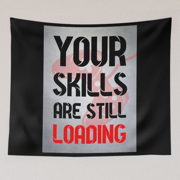 Item preview, Gaming Skills Poster designed and sold by Enea Kelo.