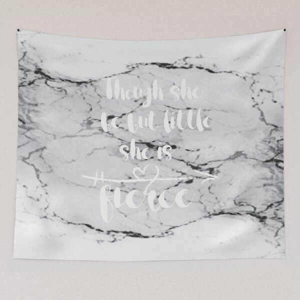 Item preview, Though She Be - Marble Tapestry designed and sold by Artangible.