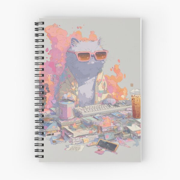 Item preview, Deadline? Never Heard of Her – Chill Cat in Creative Chaos designed and sold by Tenalxp.