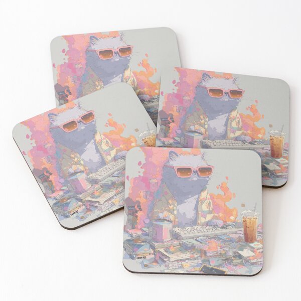 Item preview, Deadline? Never Heard of Her – Chill Cat in Creative Chaos designed and sold by Tenalxp.