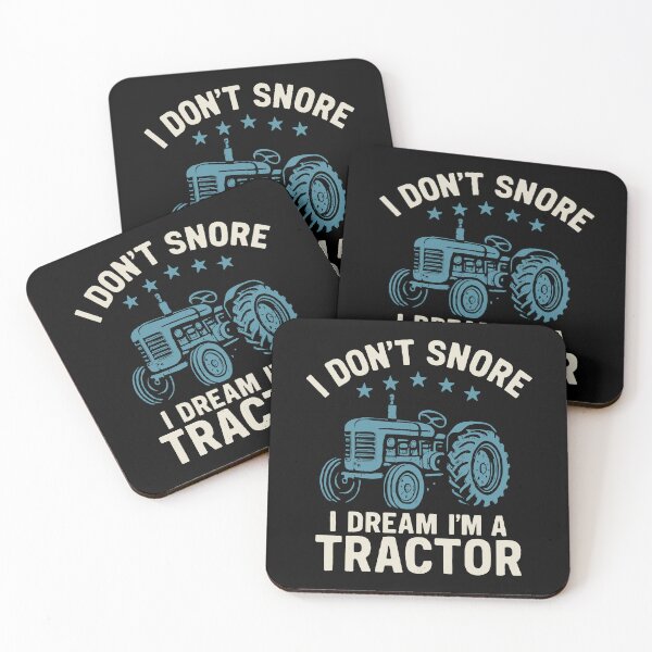 Item preview, Funny Farmer Trucker | I Don’t Snore I Dream I’m a Tractor designed and sold by tmerchtrends.