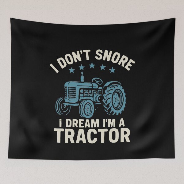 Item preview, Funny Farmer Trucker | I Don’t Snore I Dream I’m a Tractor designed and sold by tmerchtrends.