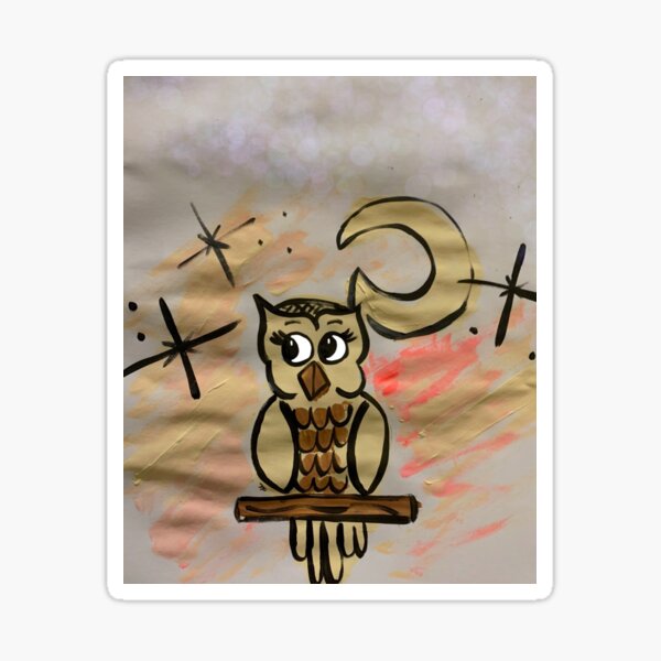 Item preview, Owl in the night designed and sold by desireeling.