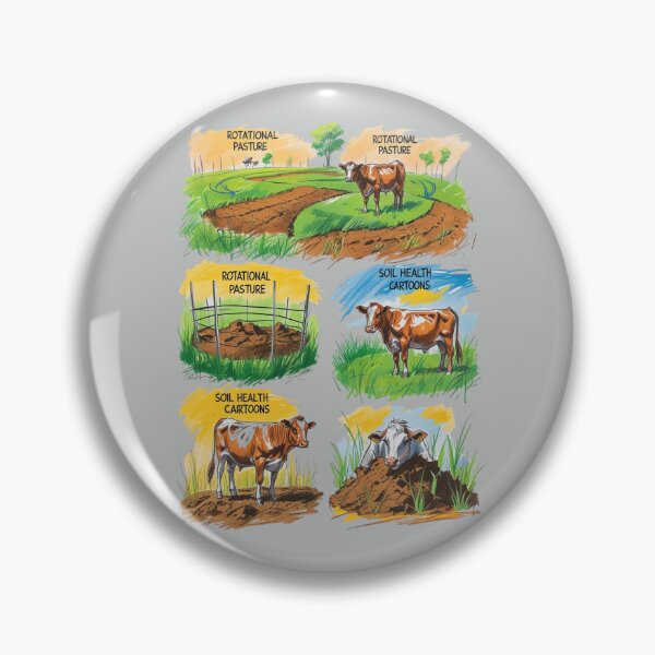 Item preview, Soil Revival Grazing Art designed and sold by Zakrytos ★★★★★.