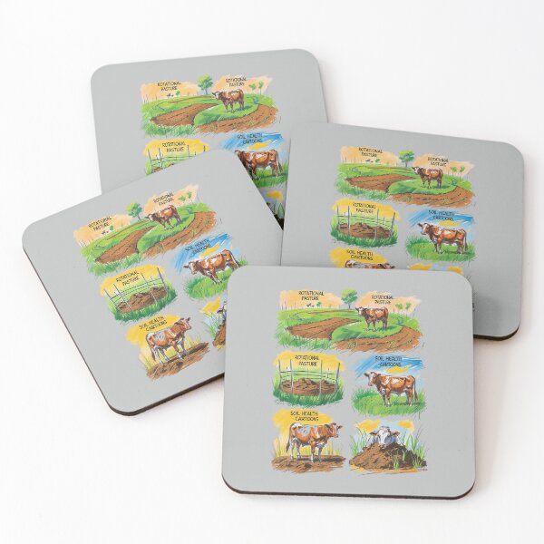 Item preview, Soil Revival Grazing Art designed and sold by Zakrytos ★★★★★.