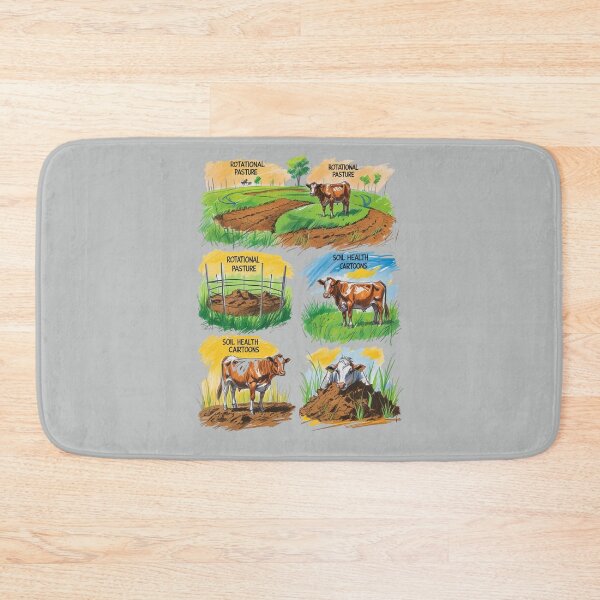 Item preview, Soil Revival Grazing Art designed and sold by Zakrytos ★★★★★.