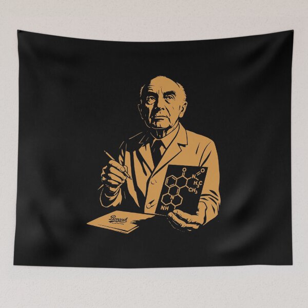 Item preview, Albert Hofmann – Mind & Molecule designed and sold by Boogosh.