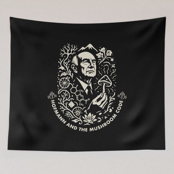 Item preview, Albert Hofmann - The Pilgrim of Inner Space  designed and sold by Boogosh.