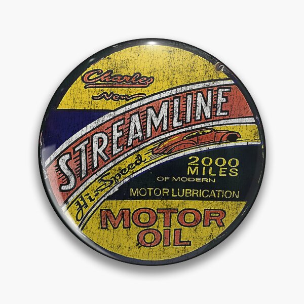 Item preview, Vintage Streamline Hi Speed Motor Oil designed and sold by unfamouzzz.