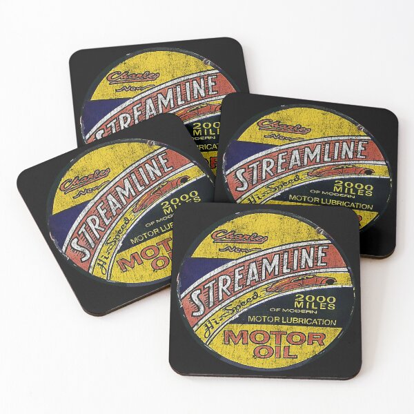 Item preview, Vintage Streamline Hi Speed Motor Oil designed and sold by unfamouzzz.