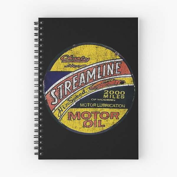 Item preview, Vintage Streamline Hi Speed Motor Oil designed and sold by unfamouzzz.