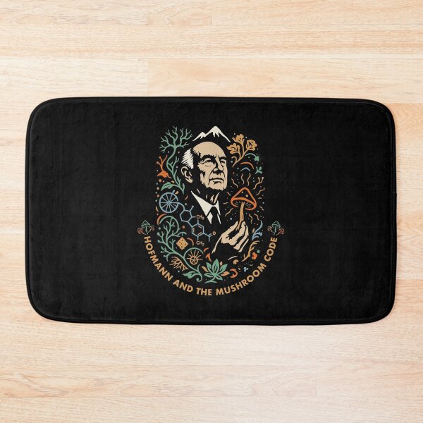 Item preview, Albert Hofmann and the Mushroom Code designed and sold by Boogosh.