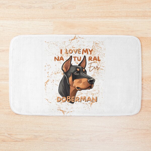 Item preview, I LOVE MY NATURAL EAR DOBERMAN designed and sold by SheVibesUrban.