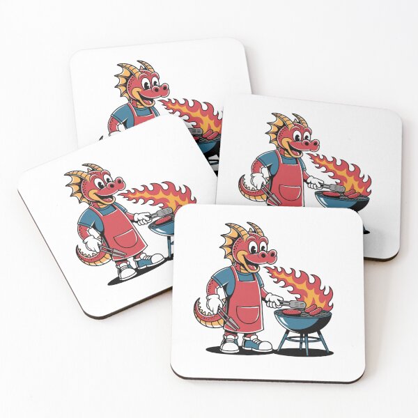 Item preview, Fire breathing red dragon designed and sold by BritishDelights.