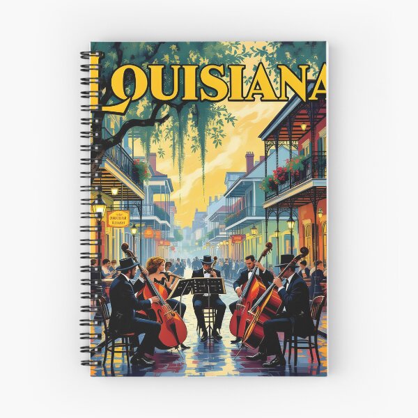 Item preview, Louisiana Vintage Travel Poster: Bayou Painterly Charm designed and sold by LSVart.