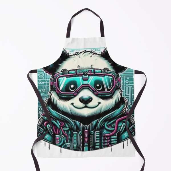 Item preview, Cyberpunk Panda – Cartoon Character Tee designed and sold by The Teeory.