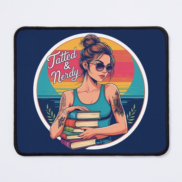 Item preview, Tatted & Nerdy Sunset designed and sold by NerdyRunner.