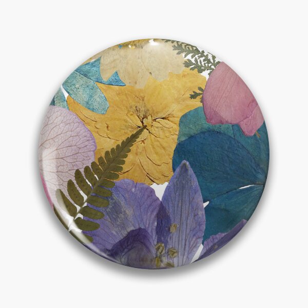 Item preview, Pressed Flower Collage – Botanical Rainbow Floral Design designed and sold by lunacustomsph.
