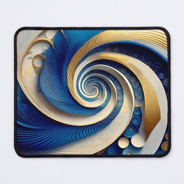 Item preview, Colorful Abstract Fibonacci Art 59 designed and sold by Vicky Brago-Mitchell®.