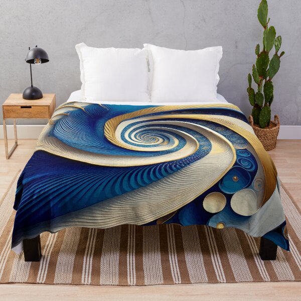 Item preview, Colorful Abstract Fibonacci Art 59 designed and sold by Vicky Brago-Mitchell®.