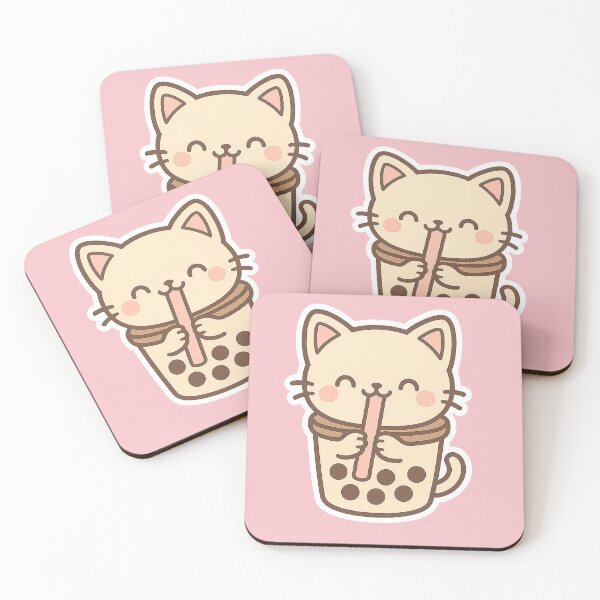 Item preview, chibi anime cute - anime kawaii cat designed and sold by mokato.