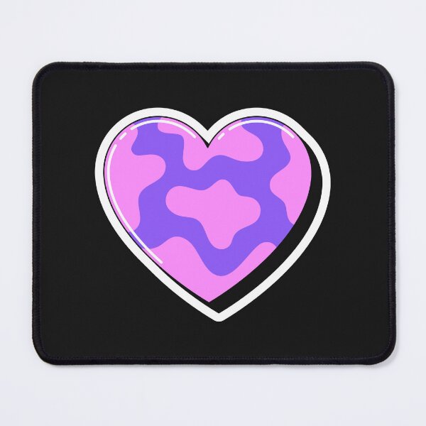 Item preview, Cartoon purple heart with liquid texture, pop art designed and sold by artskill2k17.