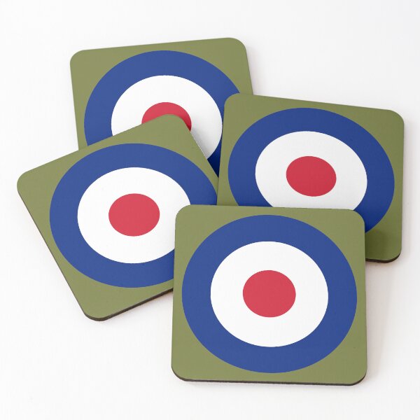 Item preview, Mod Target Roundel with Military Green Accent – Retro Pop Art Style designed and sold by hangmeart.