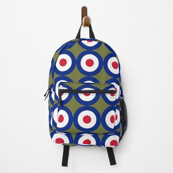 Item preview, Mod Target Roundel with Military Green Accent – Retro Pop Art Style designed and sold by hangmeart.