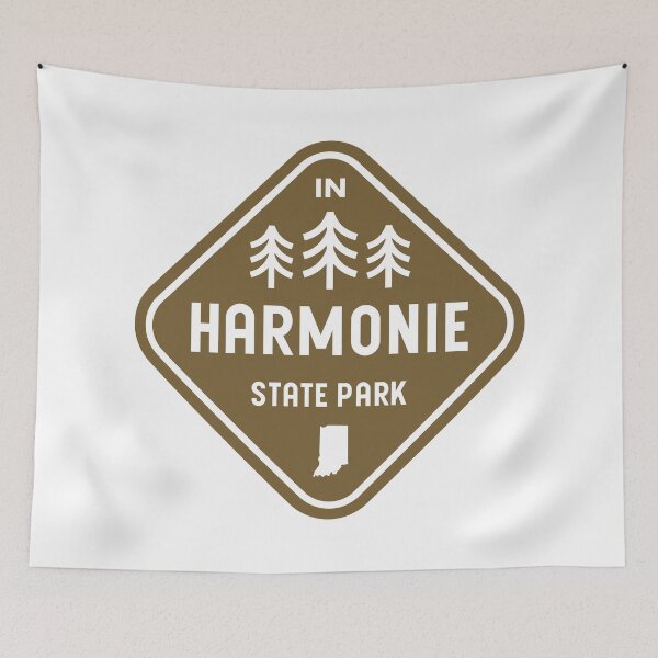 Item preview, Harmonie State Park Indiana Rhombus designed and sold by bivenart.