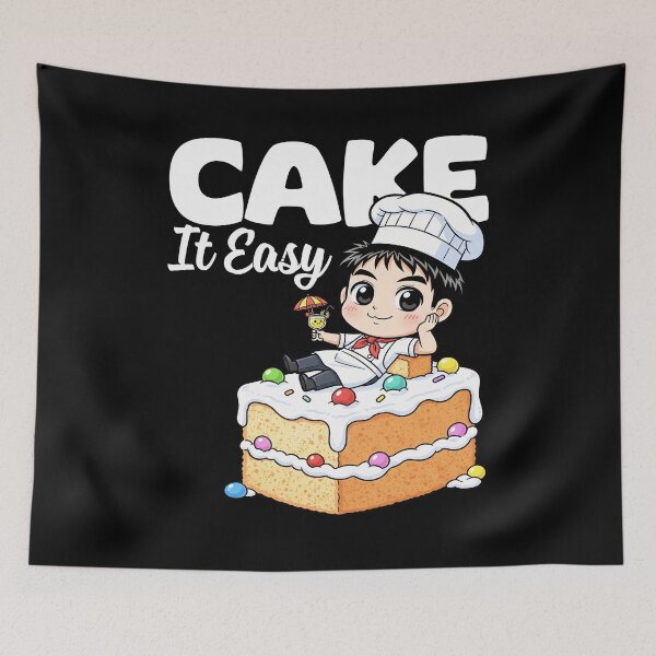 Item preview, CAKE IT EASY - BAKER GIFT designed and sold by KEF Custom.