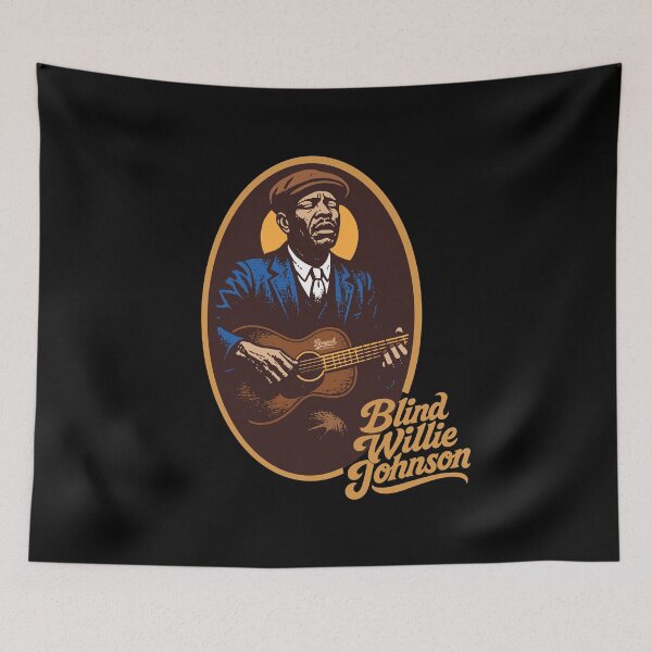 Item preview, Blind Willie Johnson Blues Guitar designed and sold by Boogosh.