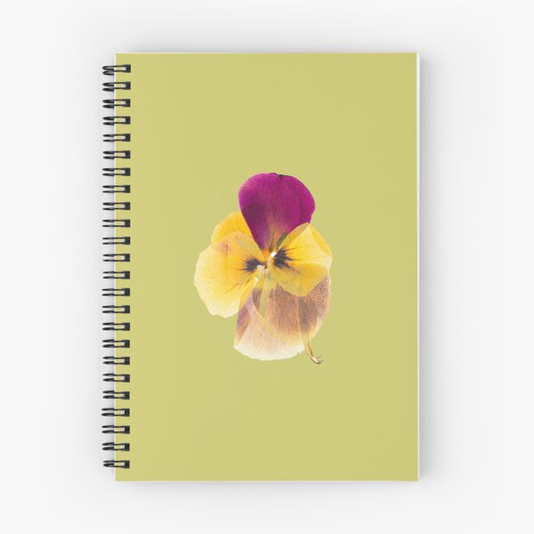 Item preview, Pressed Pansy Flower – Vintage Yellow & Purple Botanical Art Design designed and sold by lunacustomsph.