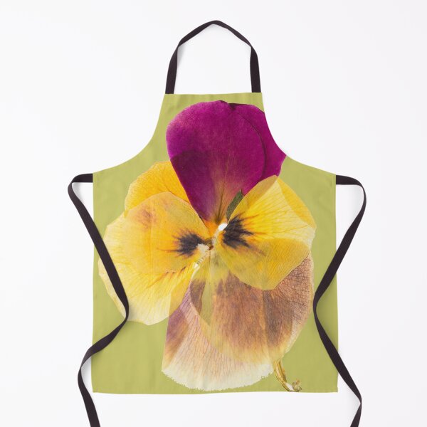 Item preview, Pressed Pansy Flower – Vintage Yellow & Purple Botanical Art Design designed and sold by lunacustomsph.