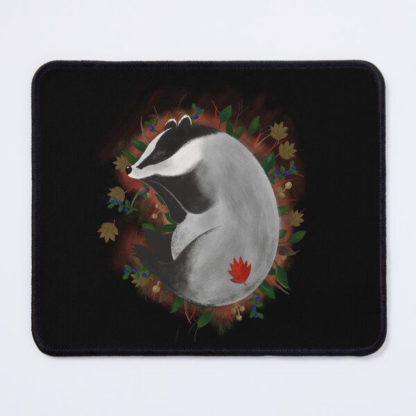 Item preview, Sleeping wild Badger in the Forest Nap nature designed and sold by Badger-shop.