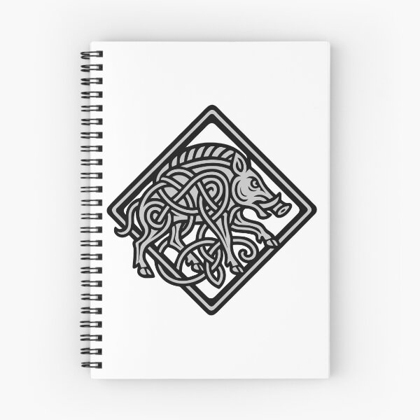 Item preview, Ingwaz rune with the boar Gullinbursti designed and sold by VolkwinaR.