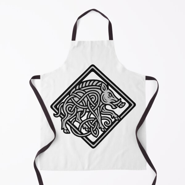Item preview, Ingwaz rune with the boar Gullinbursti designed and sold by VolkwinaR.