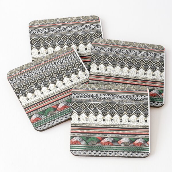 Item preview, Colorful Palestinian Keffiyeh Pattern  — Heritage & Style designed and sold by Afrocarribe.