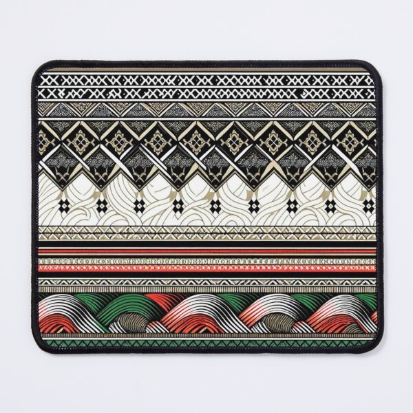 Item preview, Colorful Palestinian Keffiyeh Pattern — Heritage & Style designed and sold by Afrocarribe.
