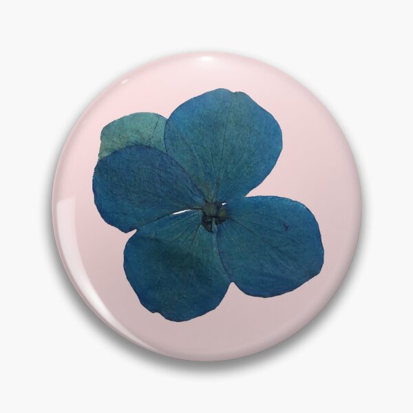 Item preview, Pressed Pansy Flower – Vintage Blue Botanical Art Design designed and sold by lunacustomsph.
