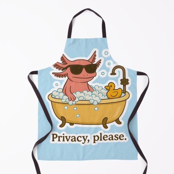 Item preview, cute Axolot in Bubble - Pink Axolotl designed and sold by mokato.