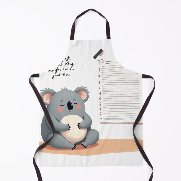 Item preview, Calm Koala Beside To-do List designed and sold by ZenAnimal.