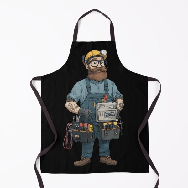 Item preview, Electrician – Funny Tradesman Sticker for Hard Workers designed and sold by MomentumbyOla.