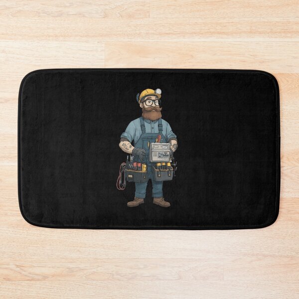 Item preview, Electrician – Funny Tradesman Sticker for Hard Workers designed and sold by MomentumbyOla.