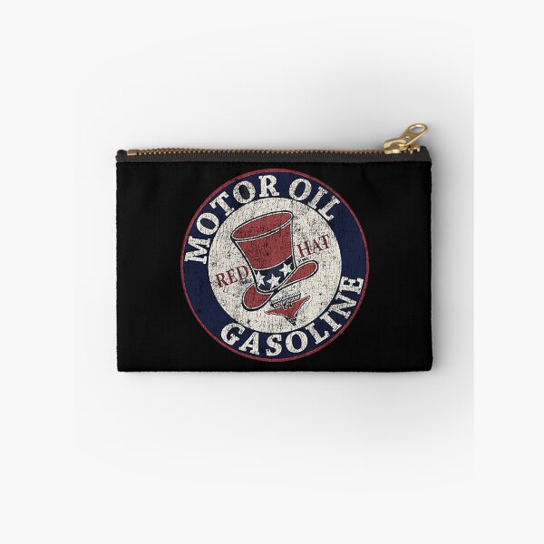 Item preview, Vintage Red Hat Motor Oil and Gasoline designed and sold by unfamouzzz.