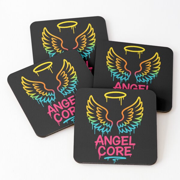 Item preview, “Angel Core" - Neon Graffiti Angel Wings designed and sold by Kampendesigns.