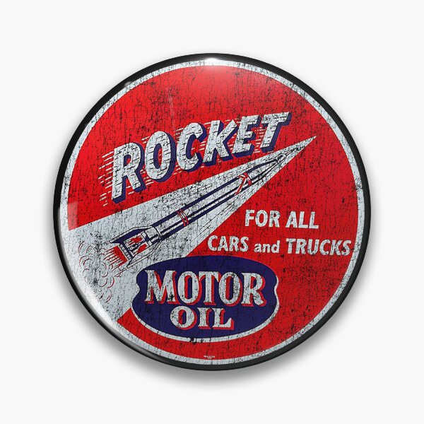 Item preview, Vintage Rocket Motor Oil For All Cars and Trucks designed and sold by unfamouzzz.