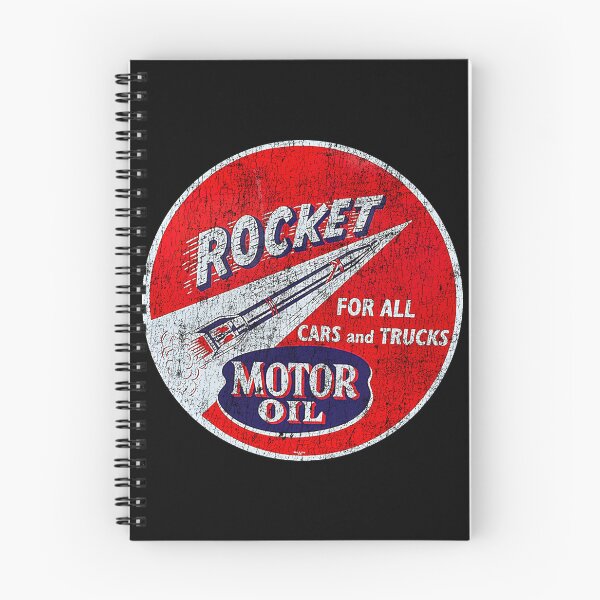 Item preview, Vintage Rocket Motor Oil For All Cars and Trucks designed and sold by unfamouzzz.