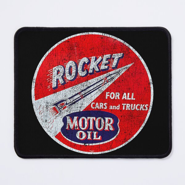 Item preview, Vintage Rocket Motor Oil For All Cars and Trucks designed and sold by unfamouzzz.